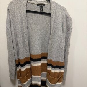 Cozy multicolor cardigan